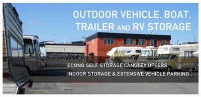 Econo Self Storage Units in Surrey & Langley, BC