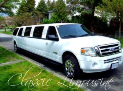 Classic Limousine's SUV limo, call now: 604-874-4880