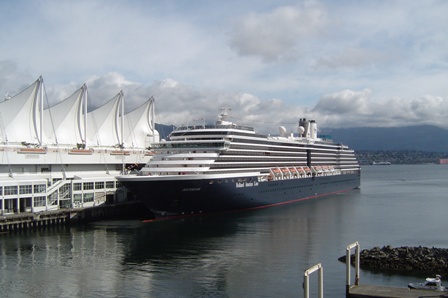 oosterdam, cruise ship, canada place