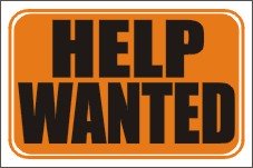 help wanted, help wanted sign