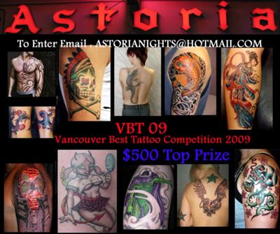 VBT 09 (Vancouver Best Tattoo)