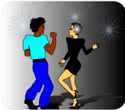 balldancing, two people dancing, dancing in a club, nightclubs, dance