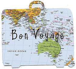 suitcase, voyage, bon voyage, travel abroad, travel