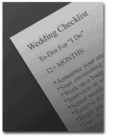 wedding checklist, checklist for wedding, wedding, checklists