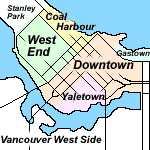 coal harbour map, coal harbour
